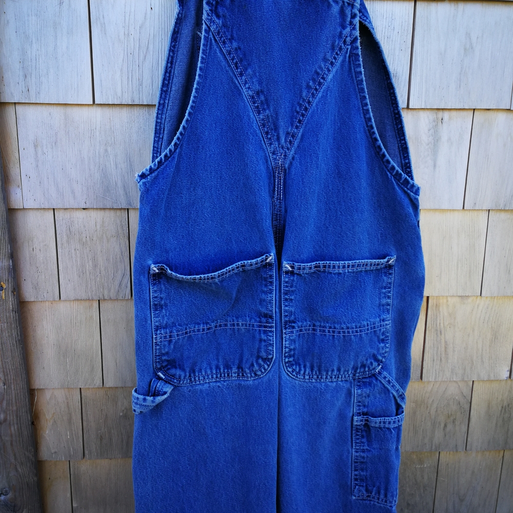 Carhartt Blue Denim Women's Overalls - Picture 10 of 12